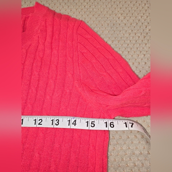 J Crew Womens Cable Knit Sweater Beige Size Xs Crew Neck Long Sleeve Pullover - Picture 7 of 7